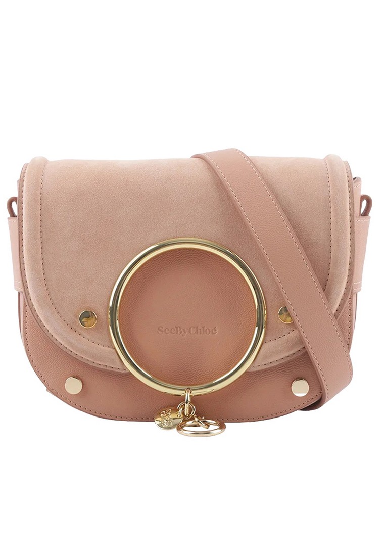 See by Chloe Mara Crossbody Bag in Coffee Pink