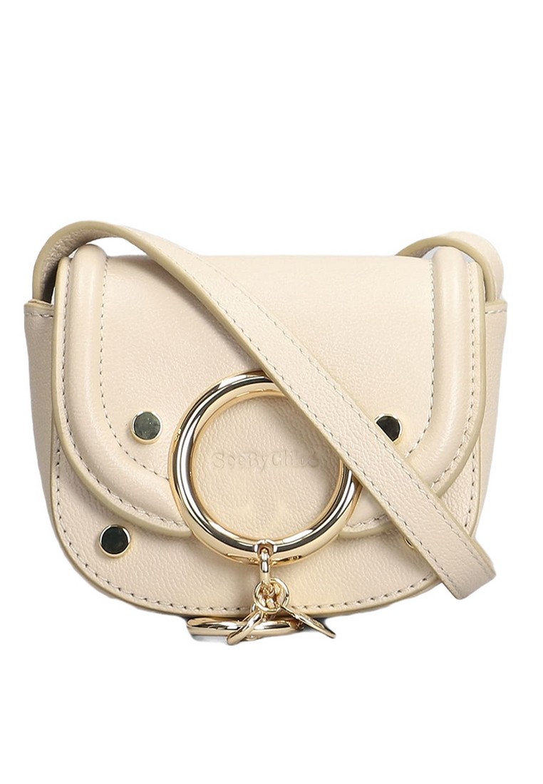 See by Chloe MicMara Crossbody Bag in Cement Beige