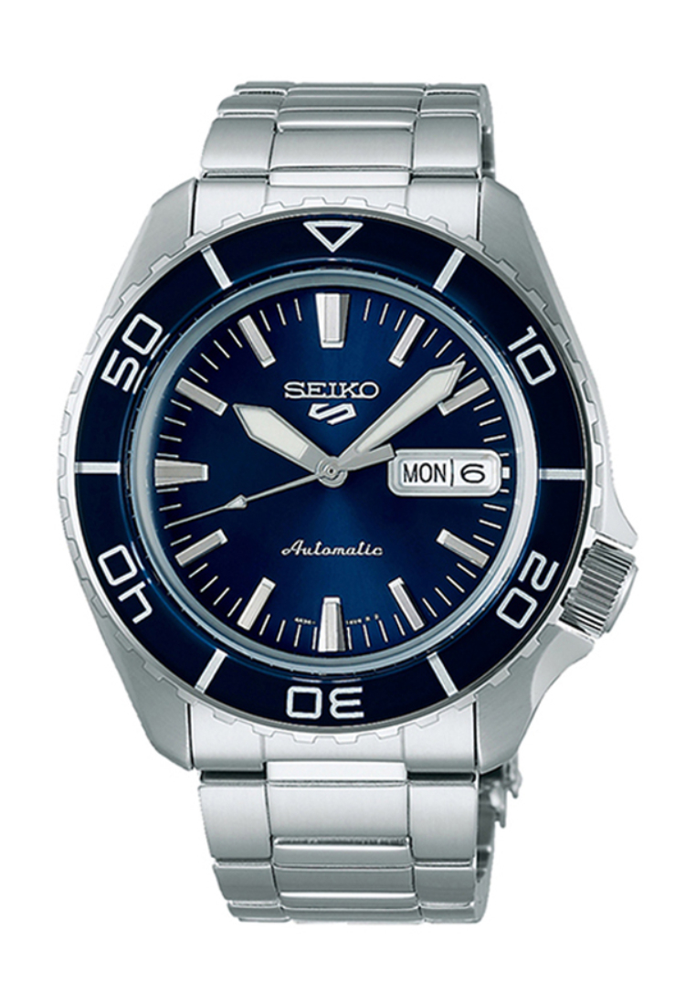 Seiko SNXS Men Automatic Diver Watch SRPK97K1 Silver Stainless Steel Strap