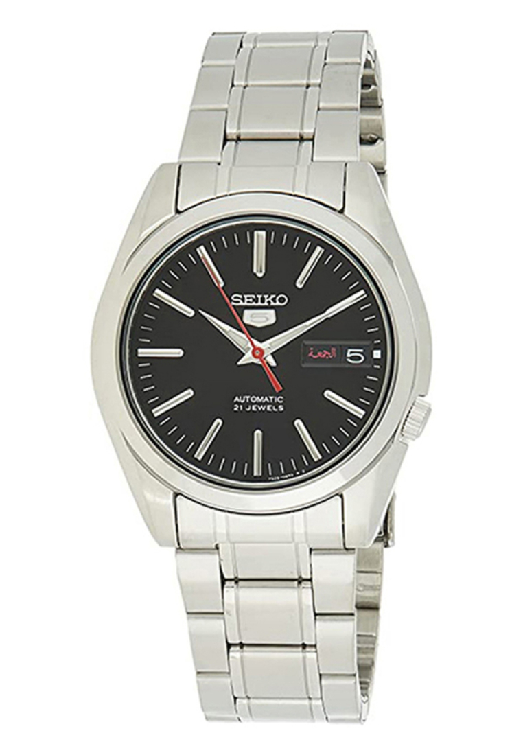 Seiko Men's Automatic Watch SNKL45J with Silver Stainless Steel Band