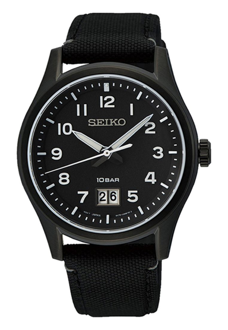 Seiko Conceptual Men Analog Diver Watch SUR571P w. Black Nylon Strap