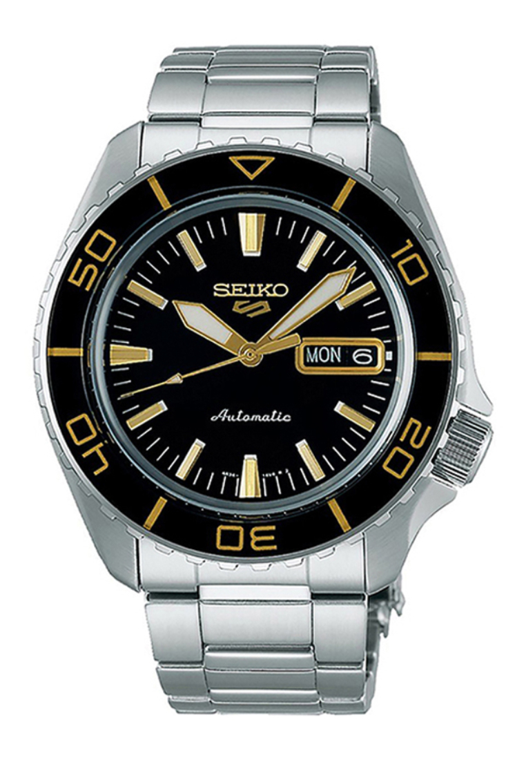 Seiko SNXS Men Automatic Diver Watch SRPK99K1 Silver Stainless Steel Strap