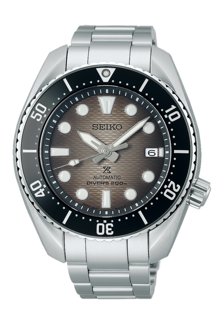 Seiko Seiko Prospex King Sumo 45mm Grey ‘Gradation’ Dial Stainless Steel Band Diver's 200M Mechanica