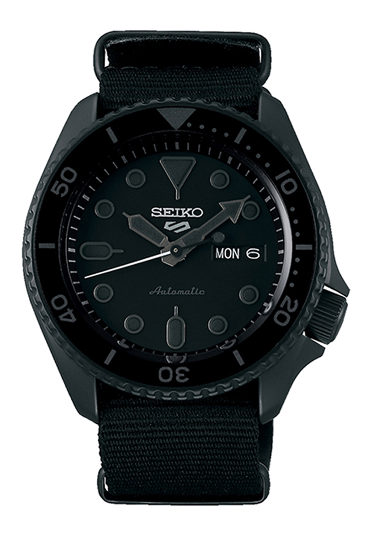 Seiko 5 Sports SKX Series SRPD79K1 Men Automatic Analog Watch Black Nylon Band
