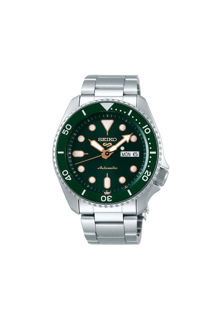 Seiko Superman SRPD63K1 Automatic 100M Jade Green Dial Stainless Steel Bracelet Gents Watch