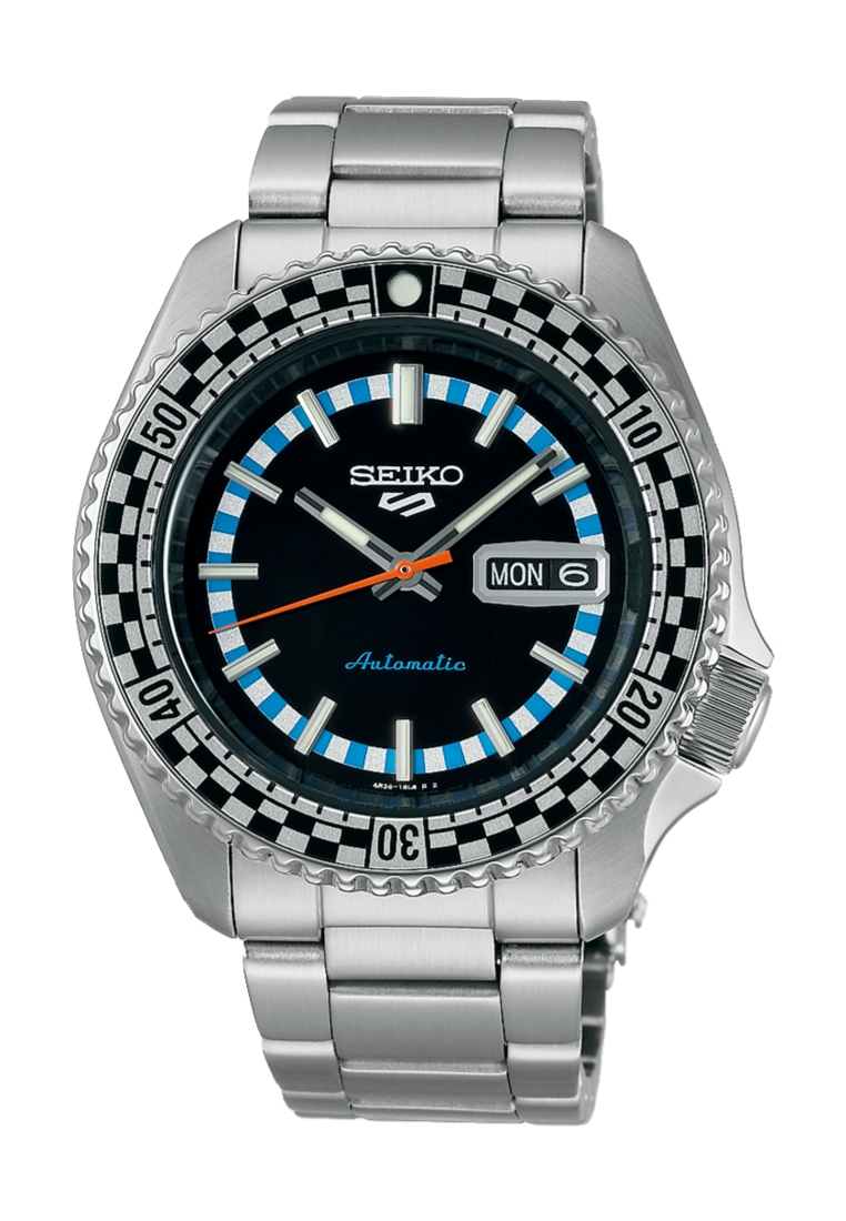 Seiko Seiko 5 Sports SKX Sports Style Black & White ‘Checker Flag’ Special Edition Automatic Watch S