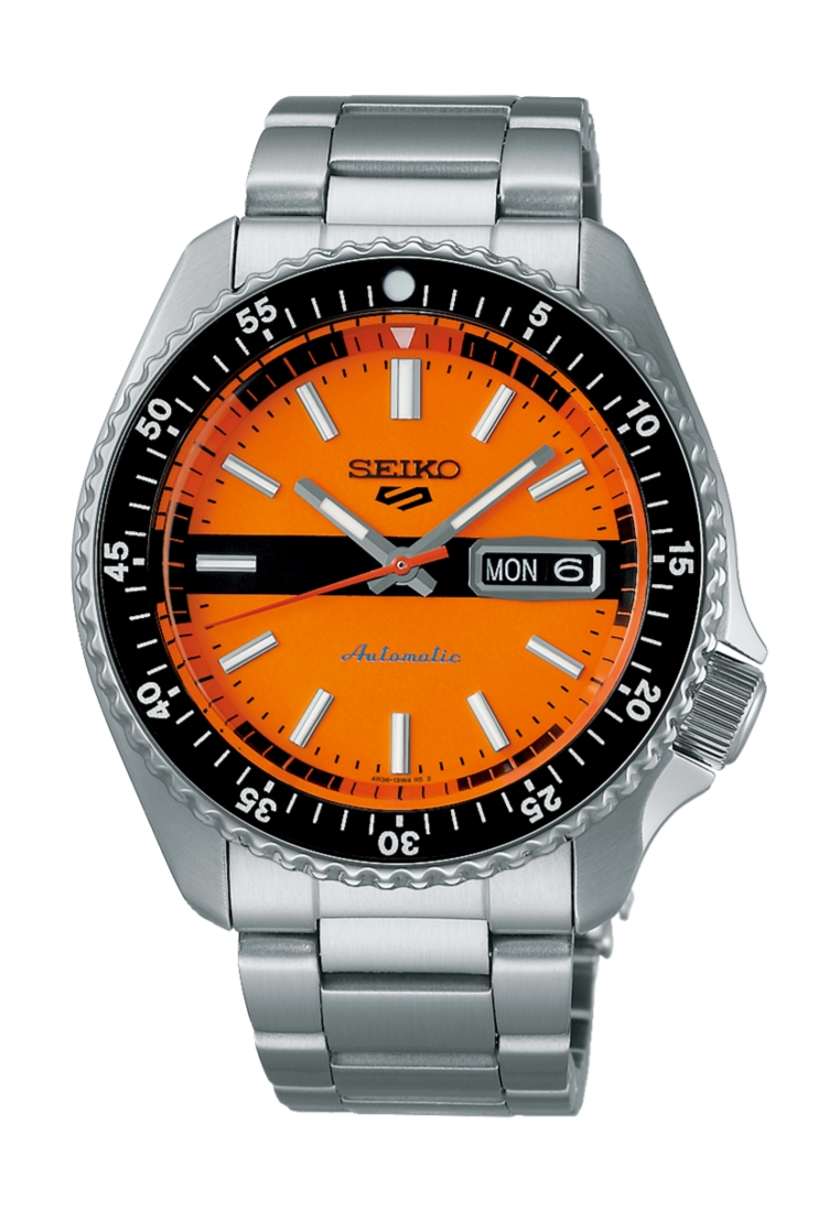 Seiko Seiko 5 Sports ‘New Double Hurricane’ Retro Colour Collection Special Edition Automatic Watch 