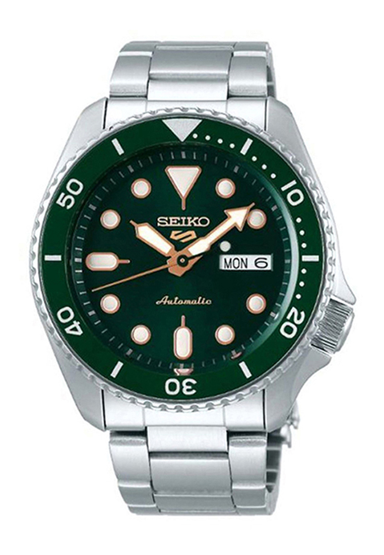 Seiko Superman SRPD63K1 Automatic 100M Jade Green Dial Stainless Steel Bracelet Gents Watch