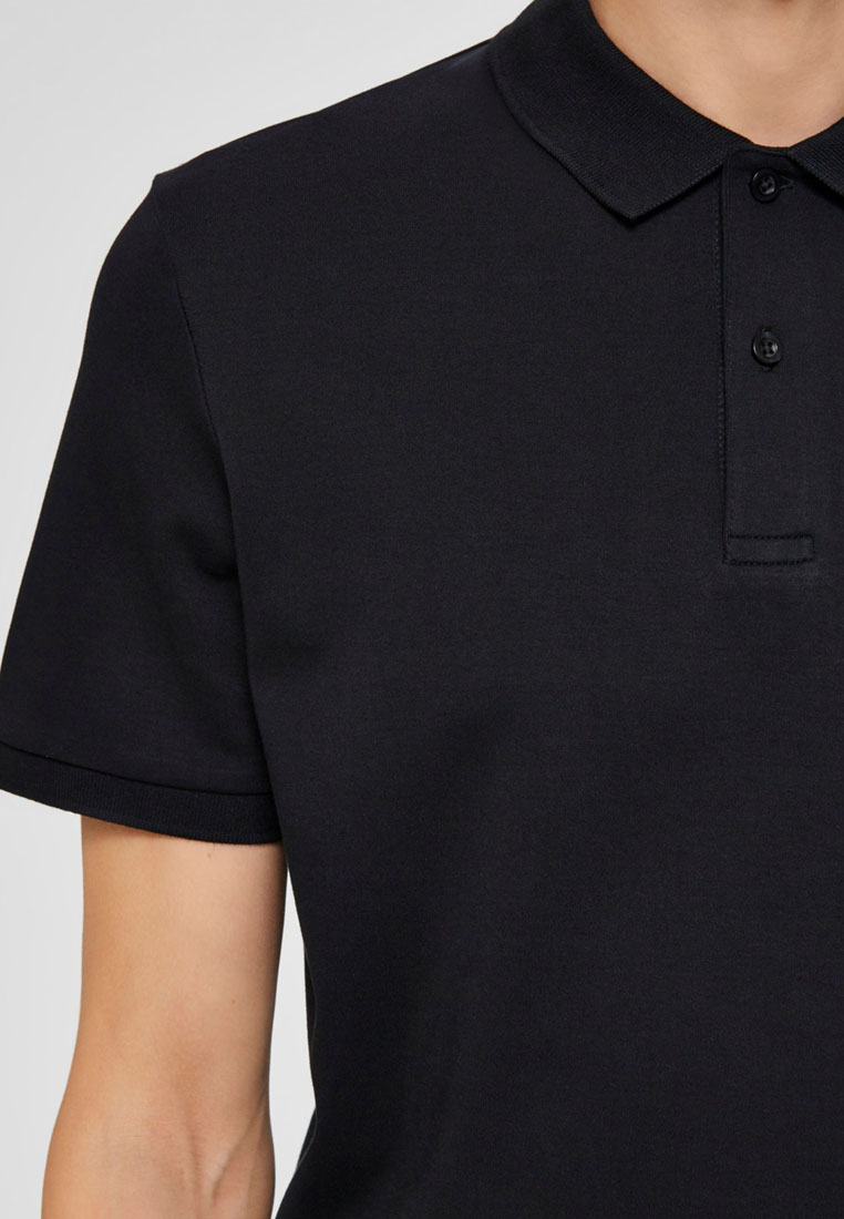 Cheap black polo shirts mens Clearance