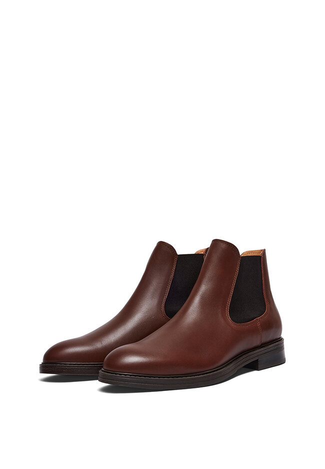 Selected Homme SLHTIM ankle boots tobacco Classic メンズ - brown