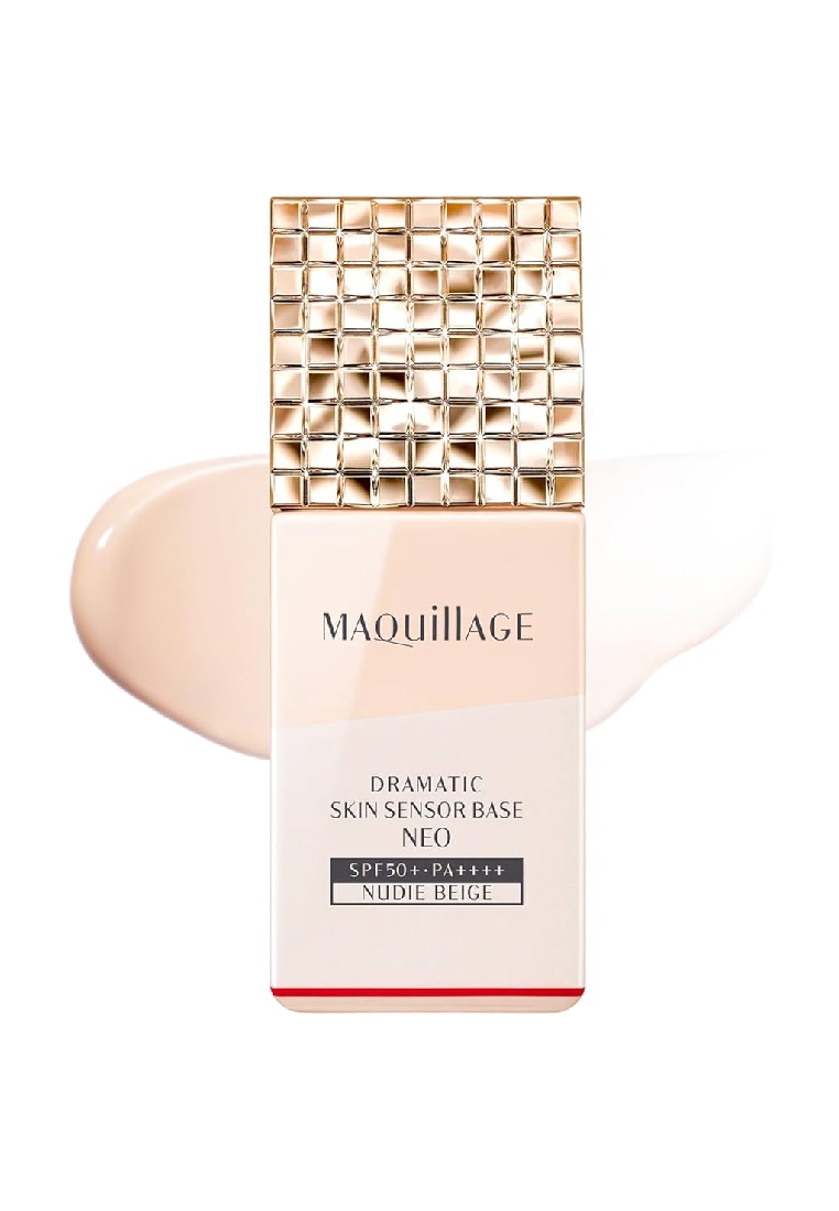 SHISEIDO MAQUILLAGE DRAMATIC SKIN SENSOR BASE NEO 25ml #NUDIE BEIGE