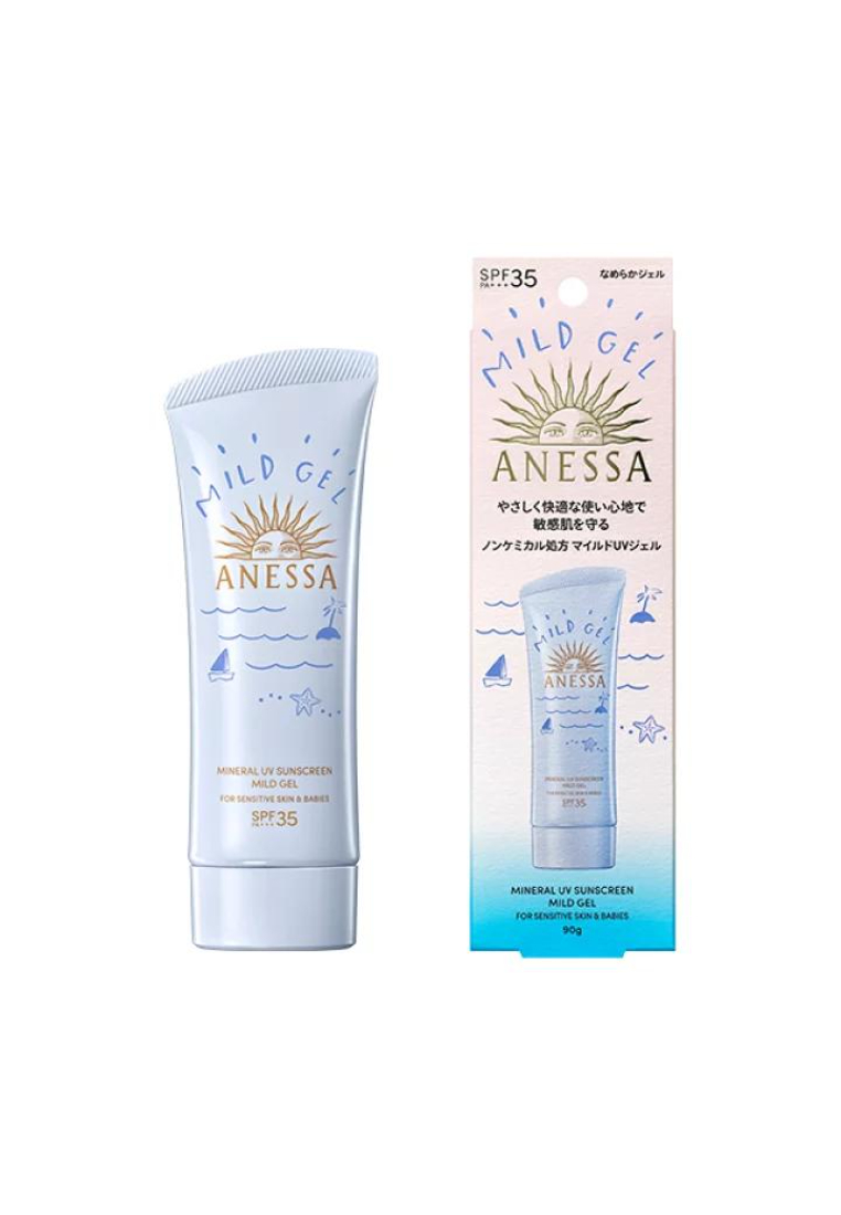 Shiseido SHISEIDO - Anessa Moisture UV Sunscreen Mild Gel SPF35 PA+++ 90g