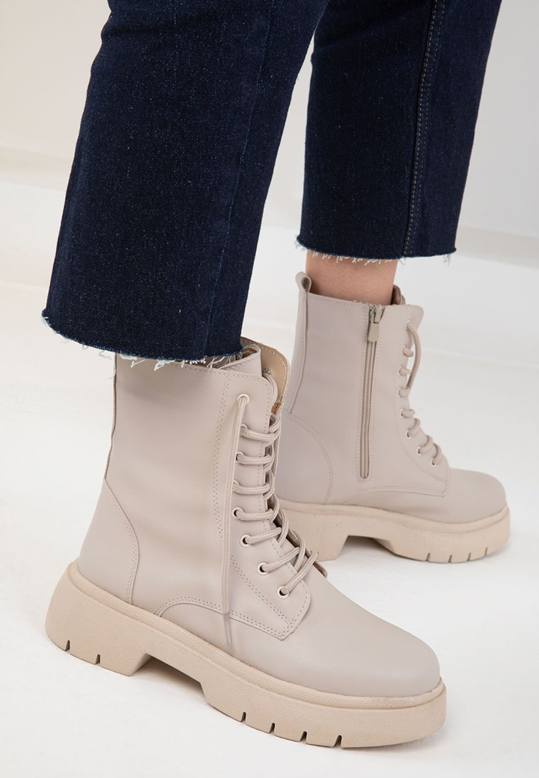 Soho Classic Combat Boots