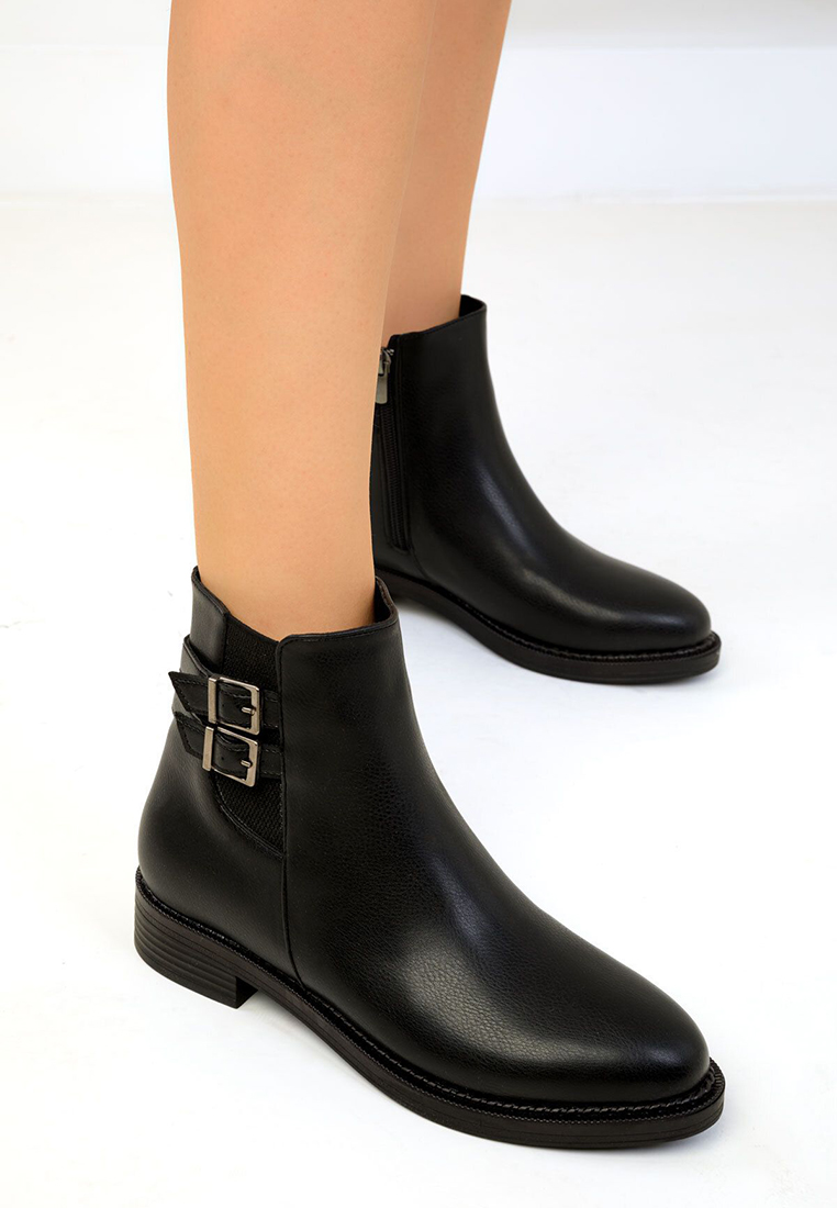 Soho Buckled Chelsea Boots