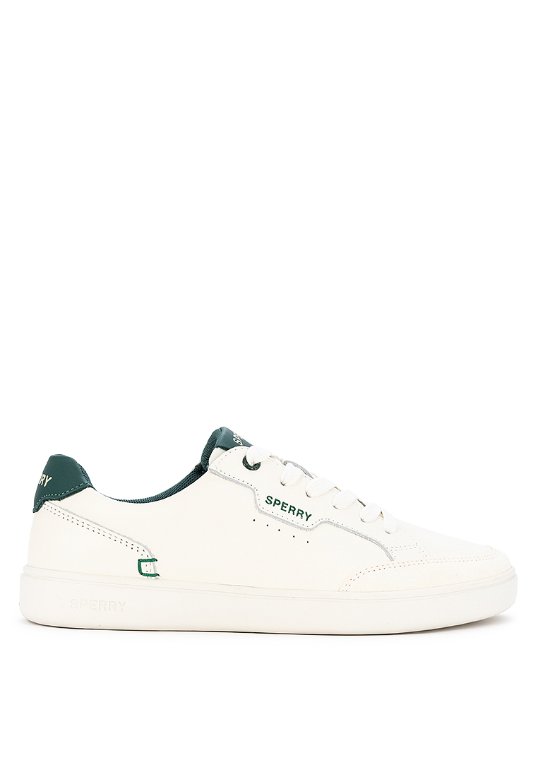 Sperry Sperry Women's Crew 90 Leather Sneakers Off White Green