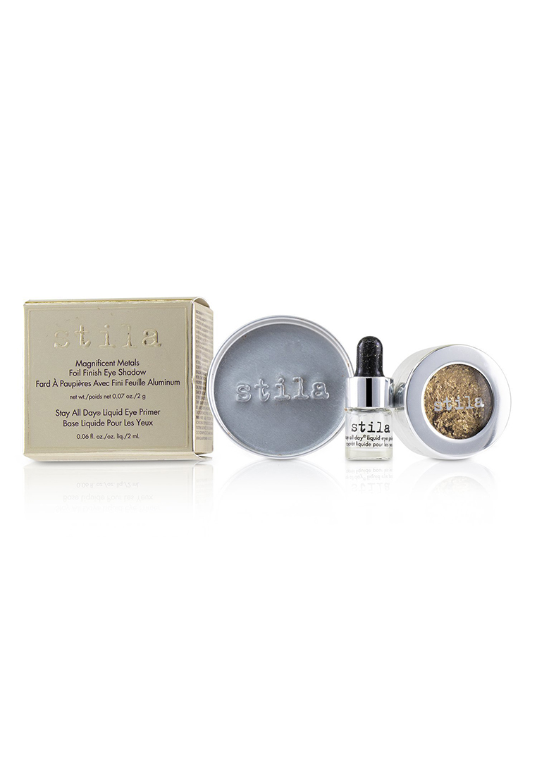 Stila STILA - Magnificent Metals Foil Finish Eye Shadow With Mini Stay All Day Liquid Eye Primer - G