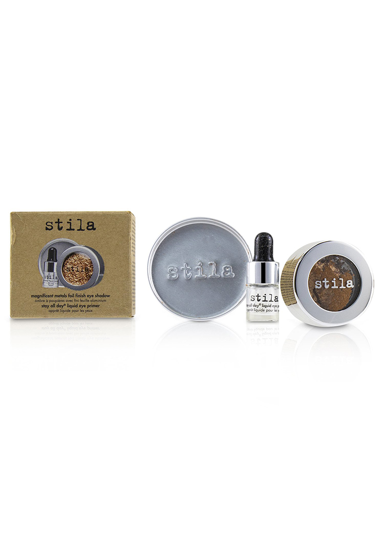 Stila STILA - Magnificent Metals Foil Finish Eye Shadow With Mini Stay All Day Liquid Eye Primer - C