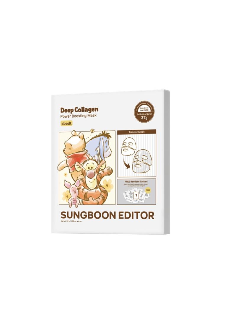 SUNGBOON EDITOR SUNGBOON EDITOR Deep Collagen Power Boosting Mask (4pcs) 4piece