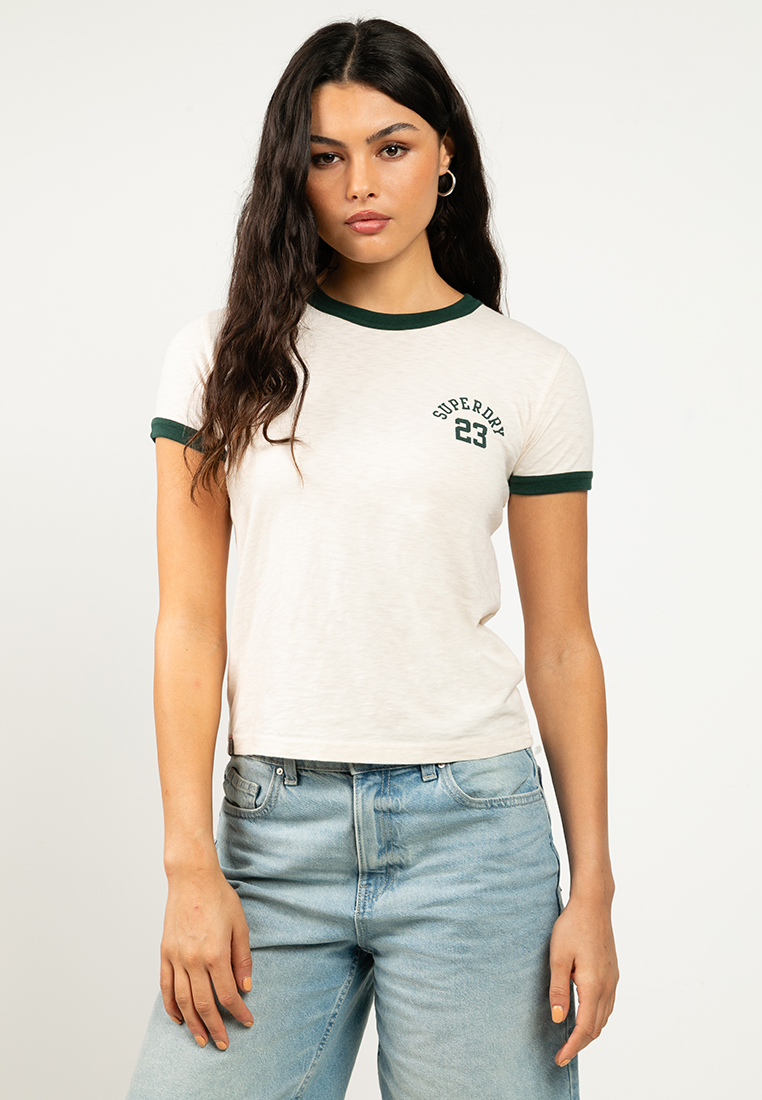 Superdry Athletic Ringer Fitted T-Shirt