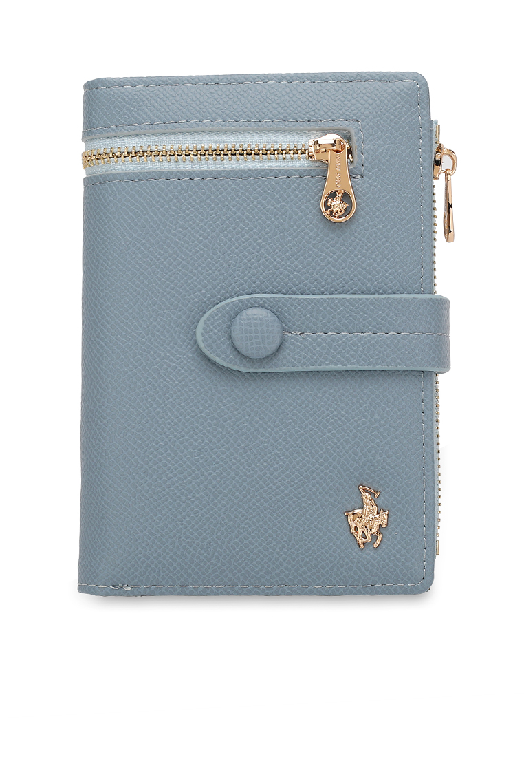 Swiss Polo Women's Short Purse / Wallet - Blue