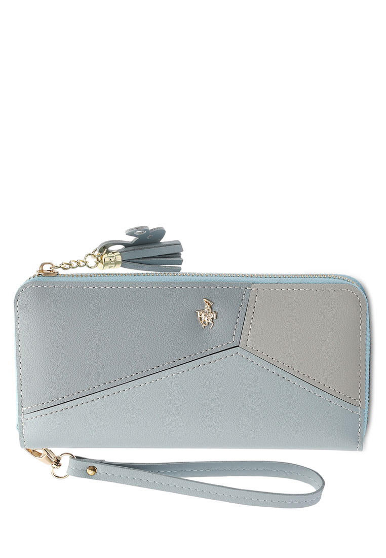 Swiss Polo Women's Clutch Purse / Wallet - Blue