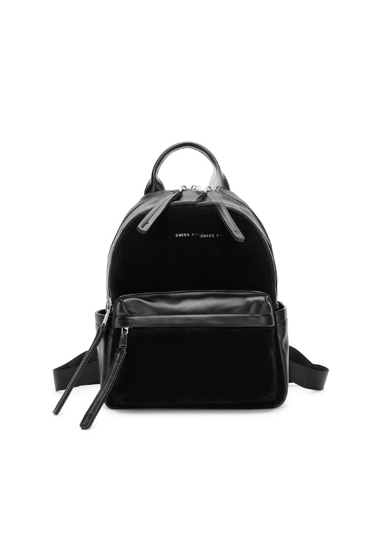 Swiss Polo Women's Logo Backpack - Black