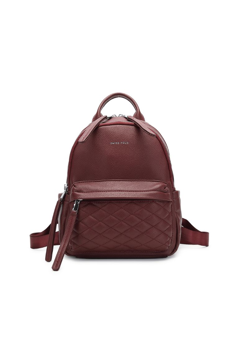 Swiss Polo Women's Logo Backpack - Red