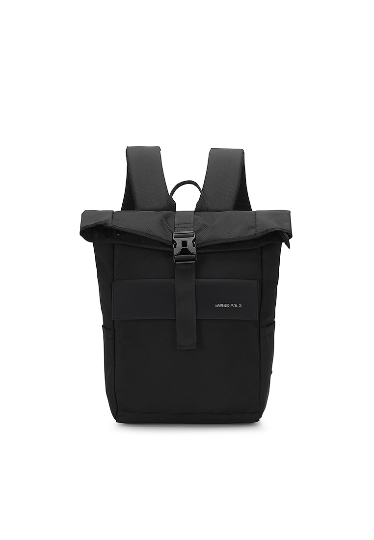 Swiss Polo Men's Backpack - Black