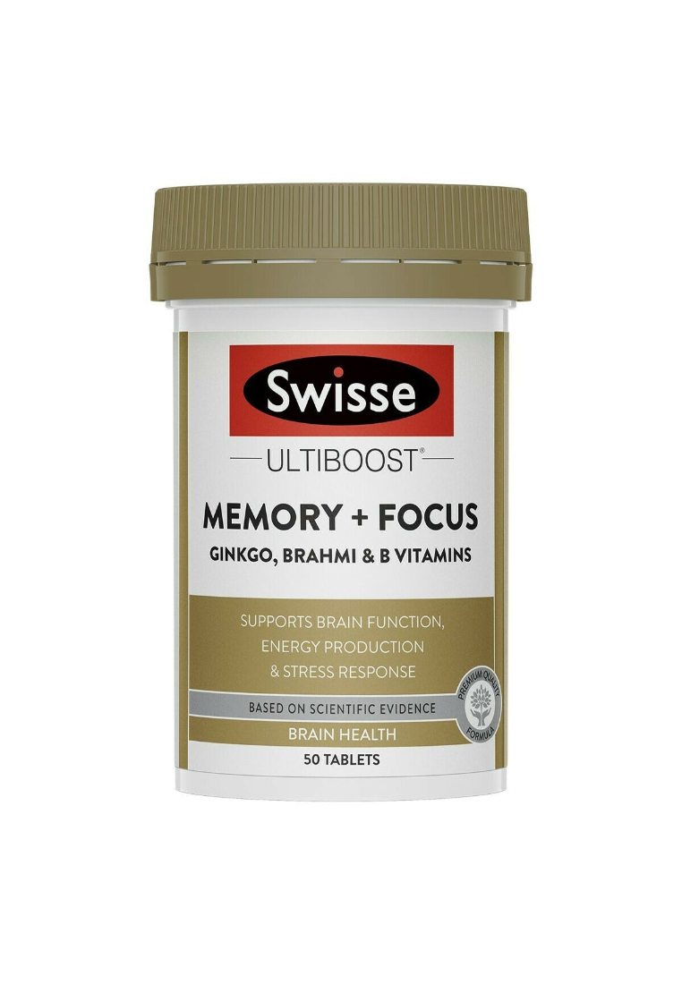 Swisse SWISSE- Ultiboost Memory + Focus 50 Tablets