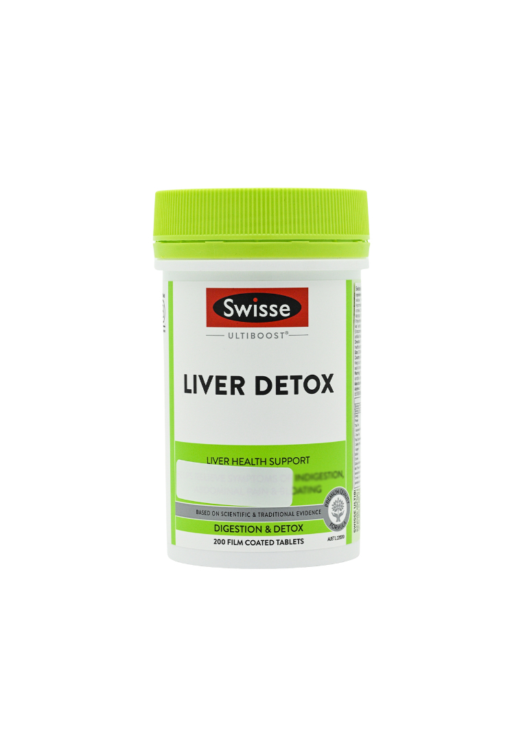 SWISSE SWISSE Ultiboost Liver Detox Supplement (200tablets) 200 capsule(s)