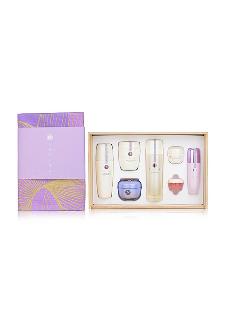 Tatcha TATCHA - Special Edition Luxury Kiri Set: The Camellia Cleansing Oil, The Rice Polish, The Es