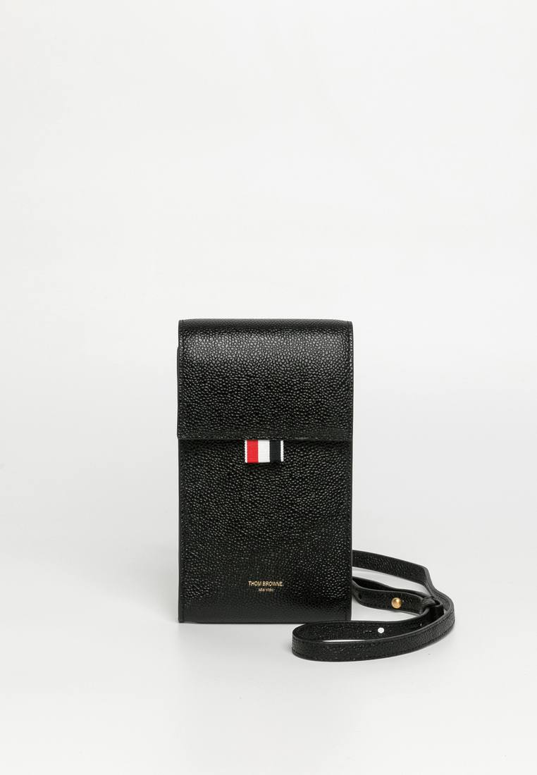 Thom Browne Thom Browne Calfskin Leather Phone Holder