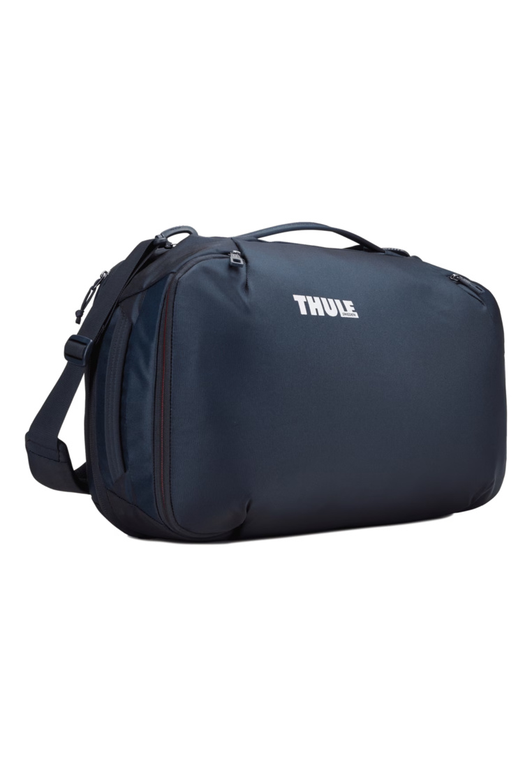 Thule Subterra convertible carry-on suitcase, mineral blue