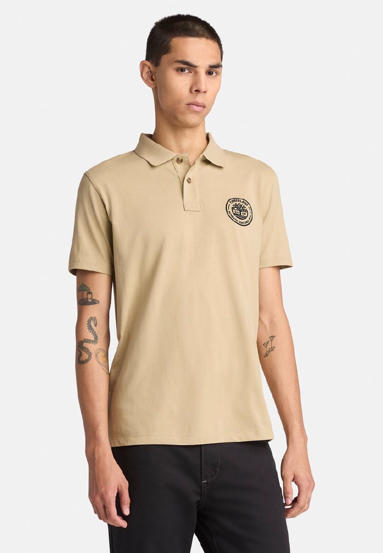 Timberland Men's Embroidered Short-Sleeve Polo