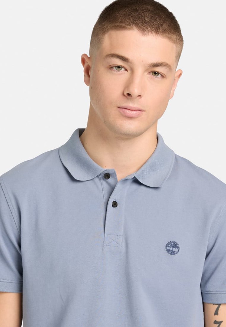 Timberland Men's Millers River Short-Sleeve Stretch Polo