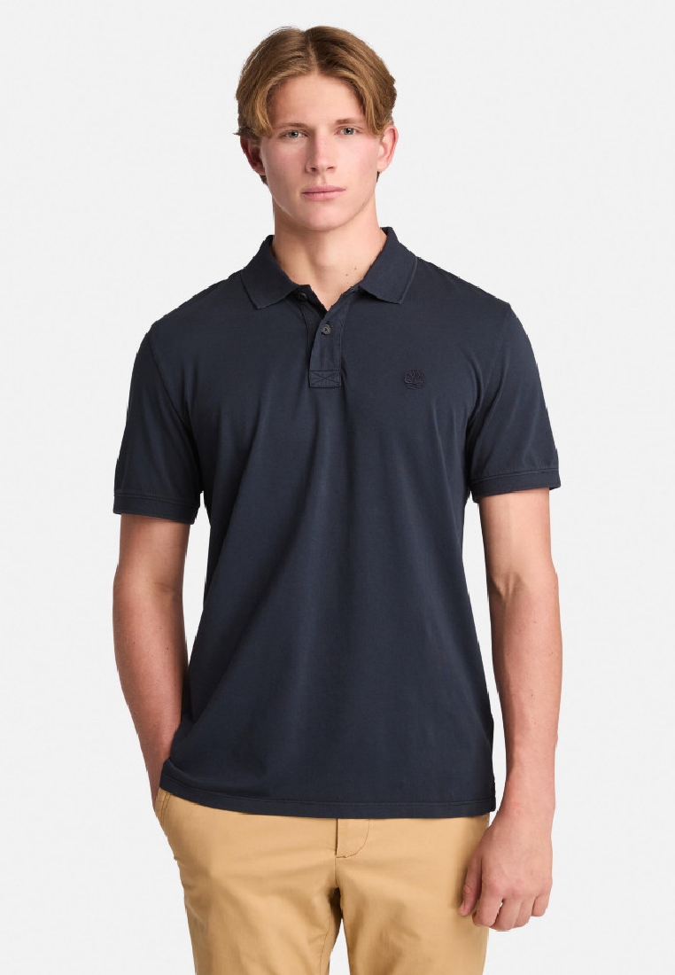 Timberland Men's Oyster River Washed Short-Sleeve Polo