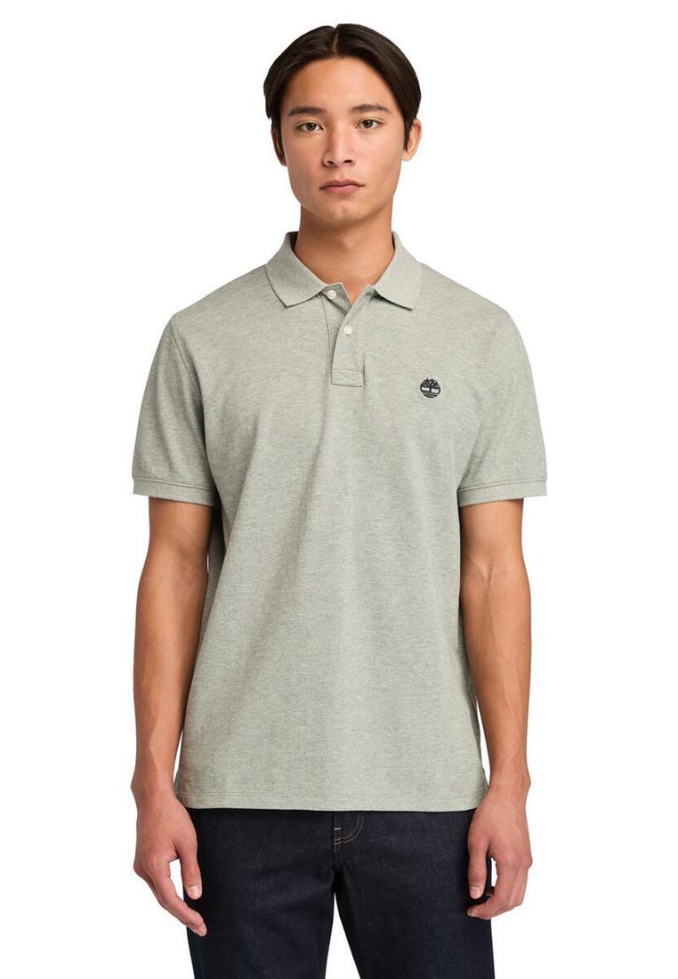 Timberland Men's Millers River Tipped Pique Short Sleeve Polo