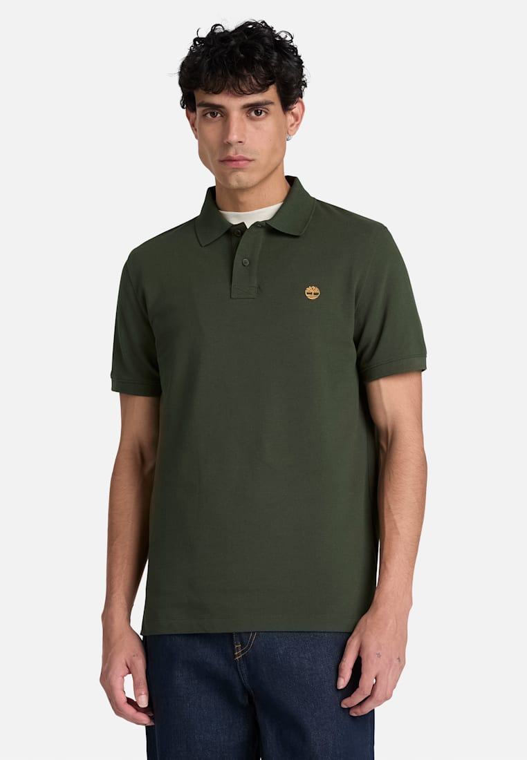 Timberland Men's Oyster River Regular Short-Sleeve Polo