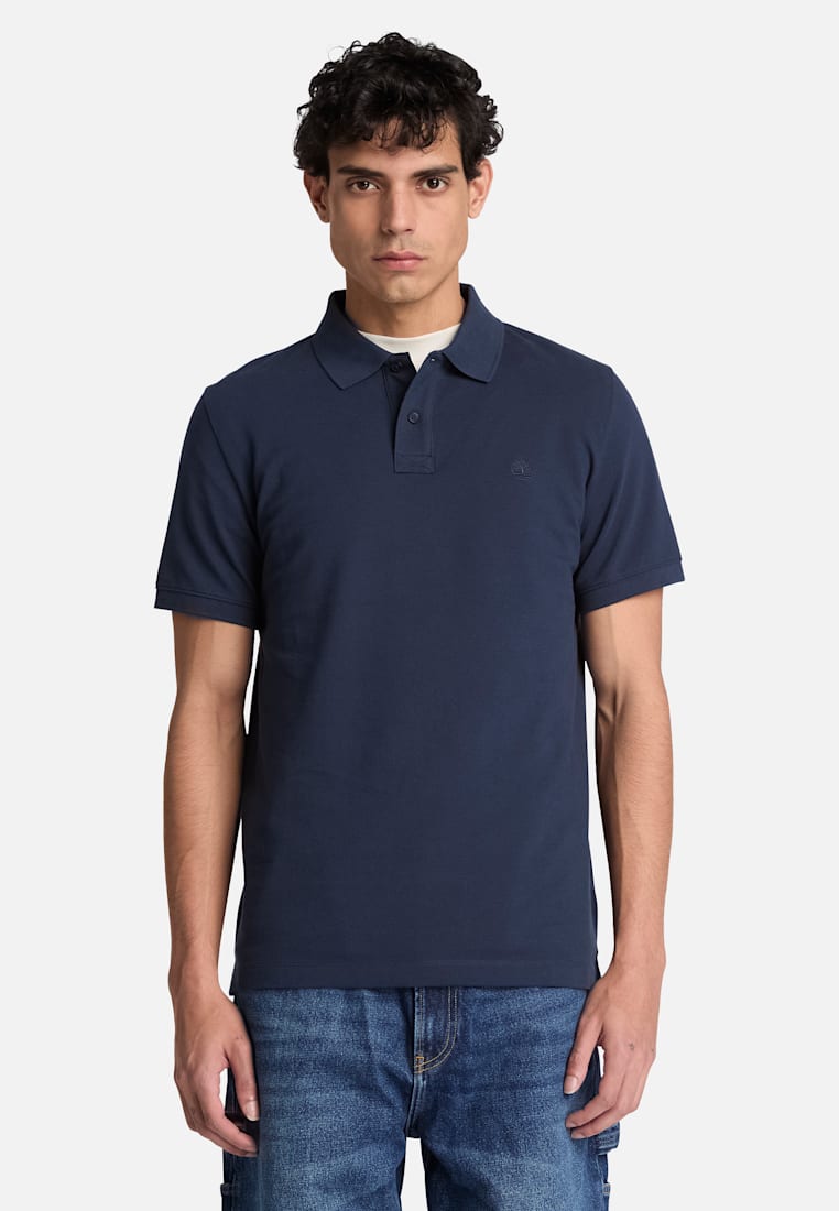 Timberland Men's Oyster River Regular Short-Sleeve Polo