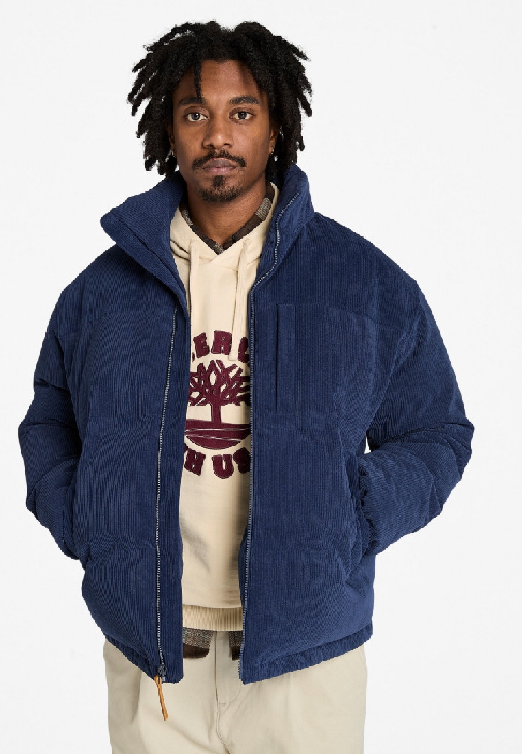Timberland Men's Goose Eye Waterproof Down Corduroy
Jacket