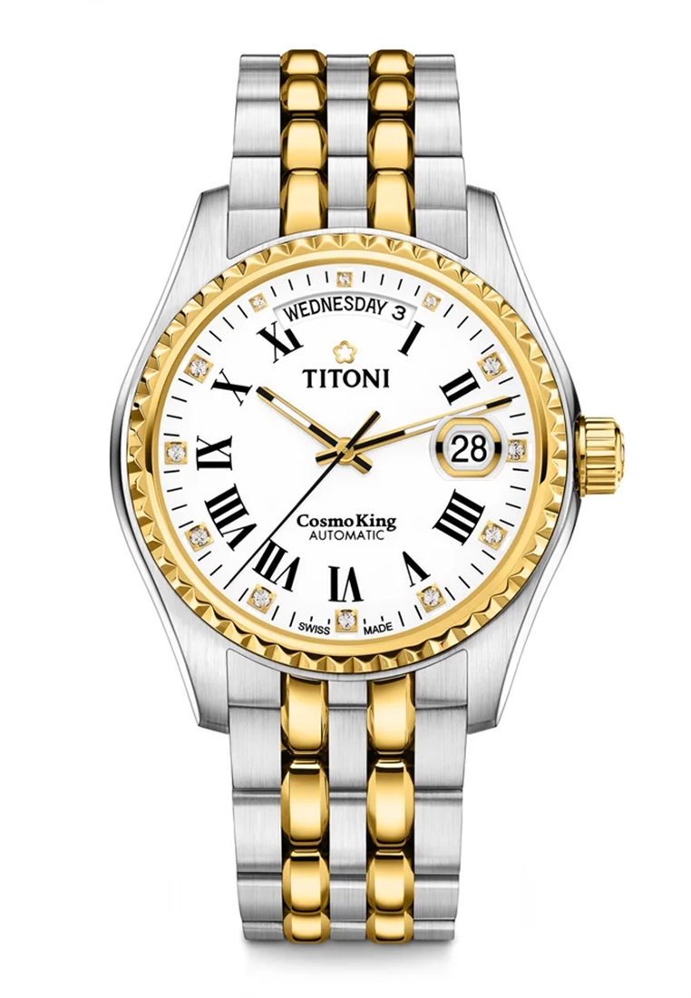 TITONI COSMO KING Automatic Men Watch (TTI-T-787SY-330)