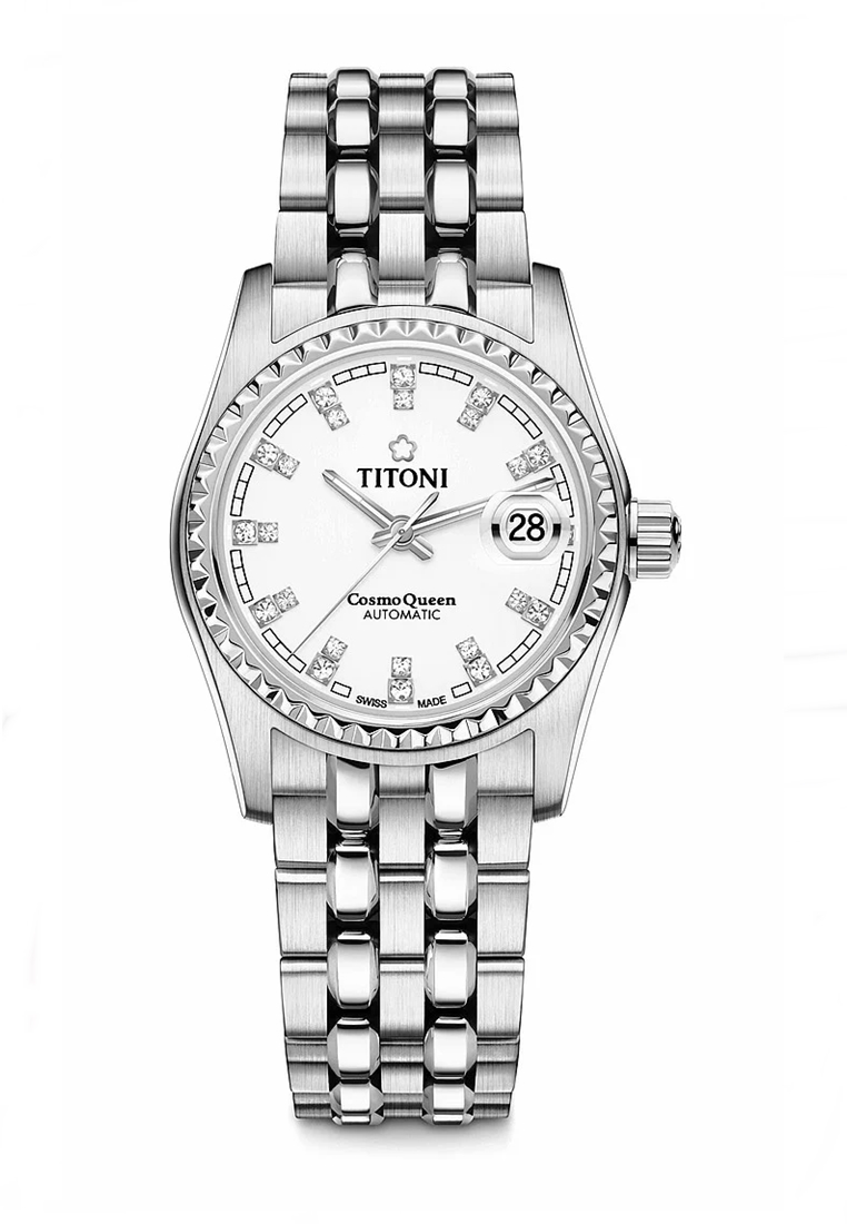 TITONI COSMO QUEEN LADY Automatic Women Watch (TTI-T-728S-307)