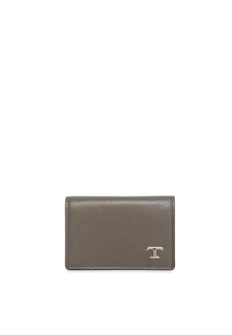Tod's Calfskin Leather Card Holder