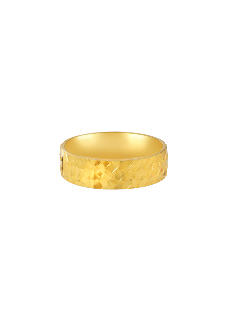 TOMEI TOMEI Solace Fit Ring, Yellow Gold 916