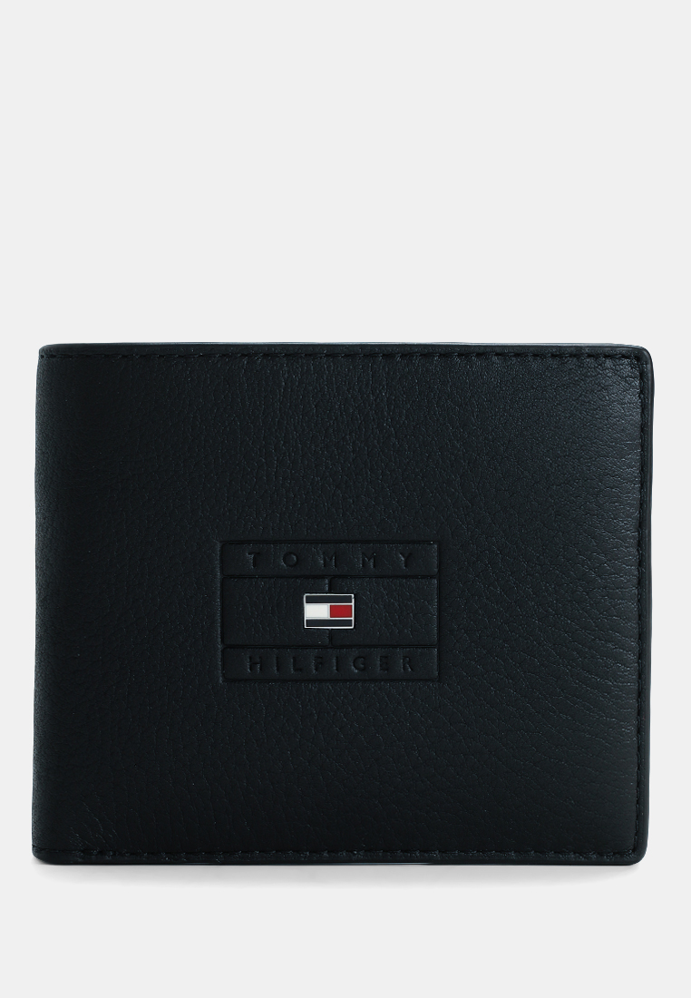 Tommy Hilfiger Casual Leather Card & Coin Wallet - TH Mainline