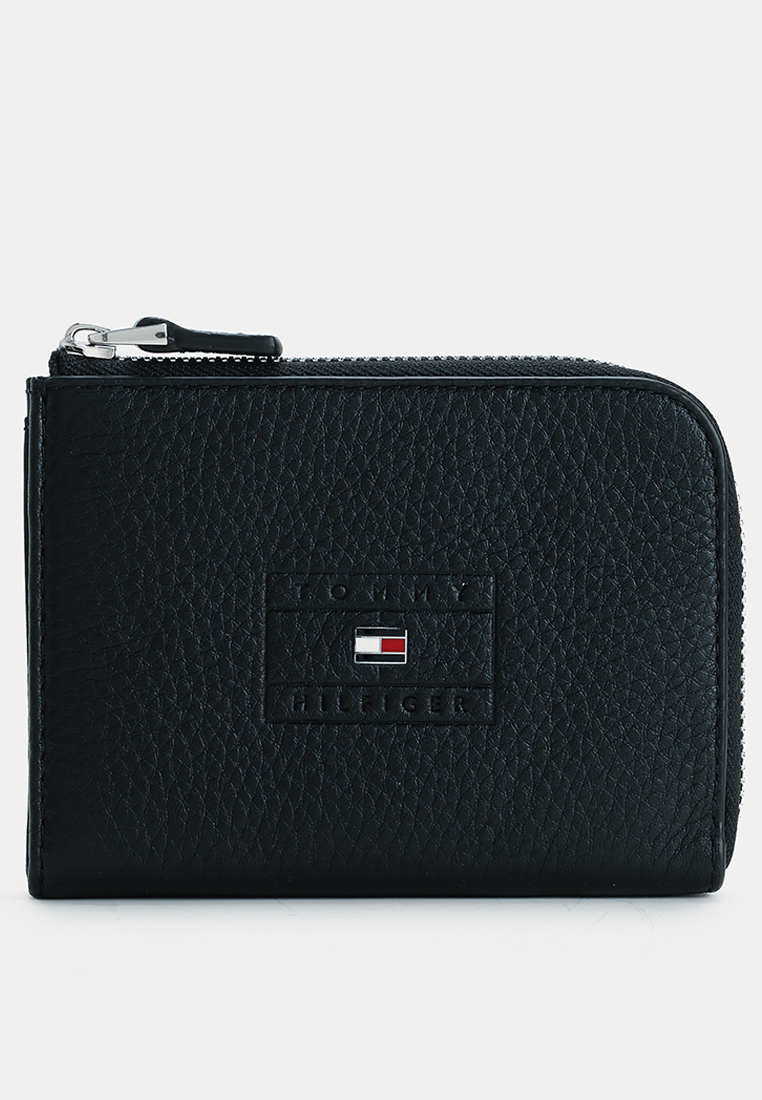 Tommy Hilfiger Casual Leather Zip-Around Wallet - TH Mainline