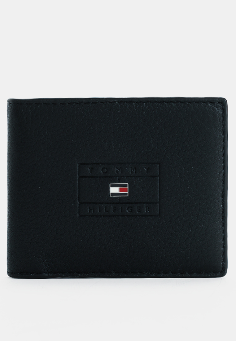 Tommy Hilfiger Casual Leather Bifold Credit Card Wallet - TH Mainline