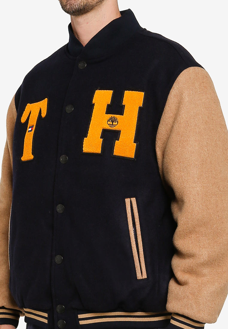 tommy hilfiger men's varsity jacket