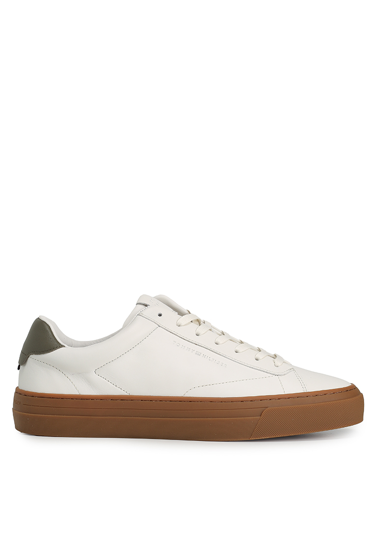Tommy Hilfiger Leather Cupsole Trainers - Tommy Mainline