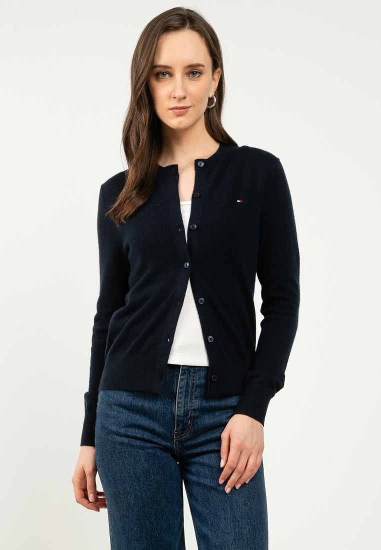 Tommy Hilfiger Cashmere Long Sleeve Cardigan - Tommy Mainline